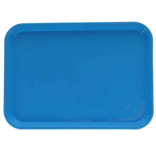 Plasdent - Flat Tray Size B Neon Blue (replaces PLA-300BFS-2N)