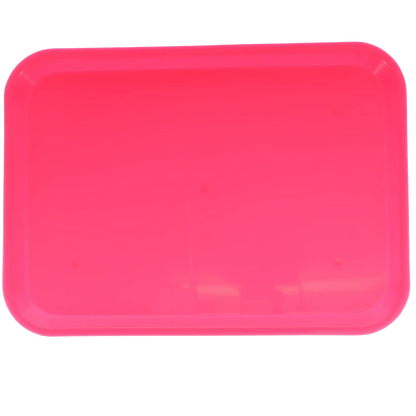 Plasdent - Flat Tray Size B Neon Pink (replaces PLA-300BFS-6N)