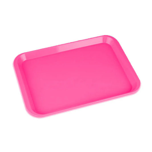 Plasdent - Flat Tray Size F-Neon Pink