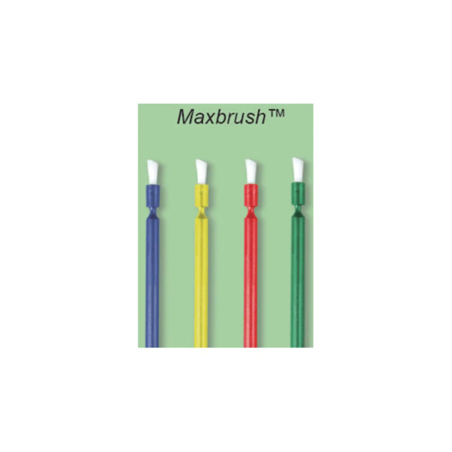 Plasdent - Maxbrush Applicators Assorted, 4"Long, 100Pcs/Box