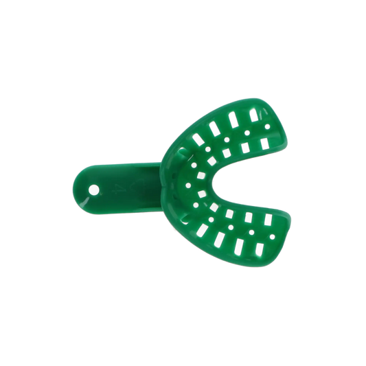 Plasdent - Ortho Trays Adult/Sml Lower #4, Green, 25Pcs/Bag