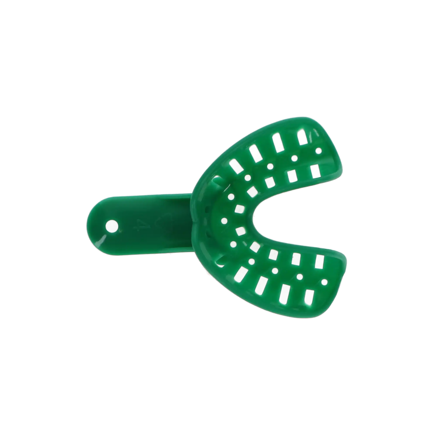 Plasdent - Ortho Trays Adult/Sml Lower #4, Green, 25Pcs/Bag