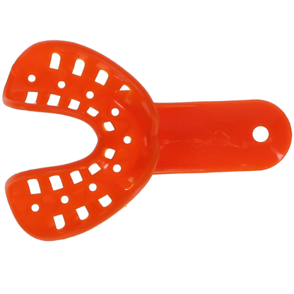 Plasdent - Ortho Trays Child/Med Lower #2, Orange, 25Pcs/Bag