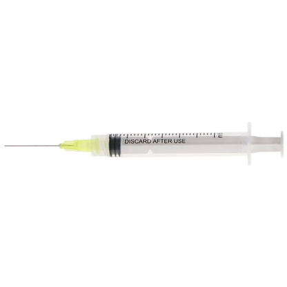 Plasdent - Pre-Tipped Irrigator Syringe 3Cc, 27Ga, 100Pcs/Box Close End, Max-I-Probe Style