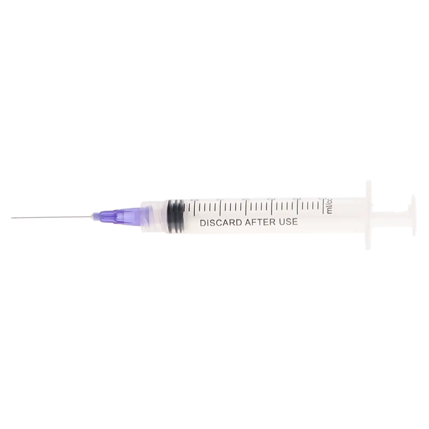 Plasdent - Pre-Tipped Irrigator Syringe 3Cc, 30Ga, 100Pcs/Box Close End, Max-I-Probe Style