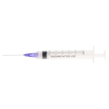 Plasdent - Pre-Tipped Irrigator Syringe 3Cc, 30Ga, 100Pcs/Box Close End, Max-I-Probe Style
