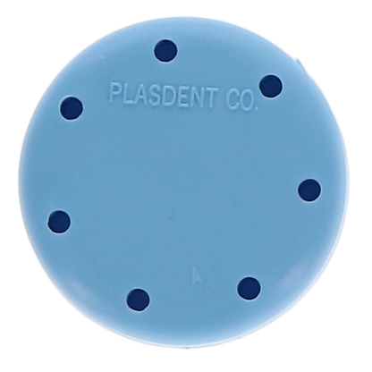 Plasdent - Round Bur Block (Small)-Blue