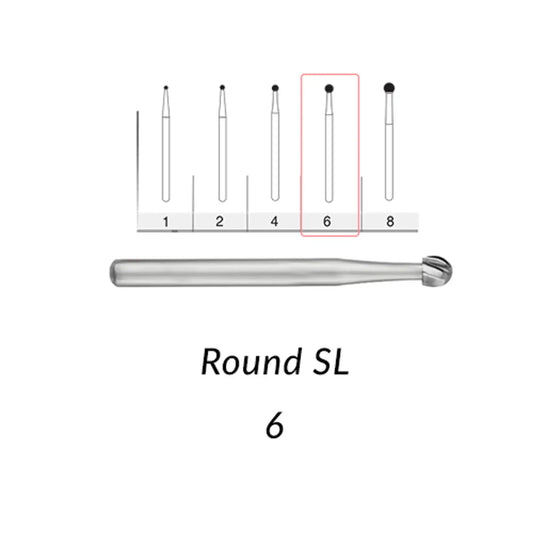 SS White - FG - 6  - 5/Pk - (14973)