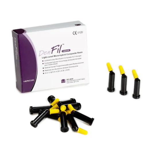 Vericom - DenFil Capsule Refill A3.5, Light-Cured Restorative Micro Hybrid Composite