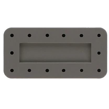 Plasdent - Rectangular Bur Block - Gray, Magnetic, 14 Burs Capacity, Dimension