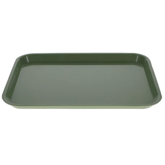 Plasdent - Set-up Tray Flat Size B (Ritter) - Green, Plastic 13-3/8" x 9-5/8" x