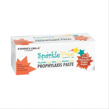 Crosstex - Sparkle Free Coarse Grit, Cinnamon Flavored Prophy Paste, Gluten Free - Dye