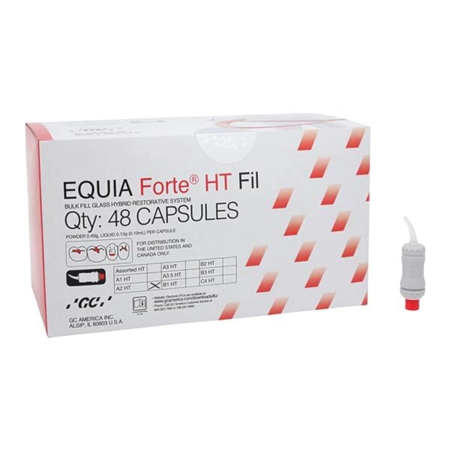 Equia Forte HT Fil Refill A2 48/Pk