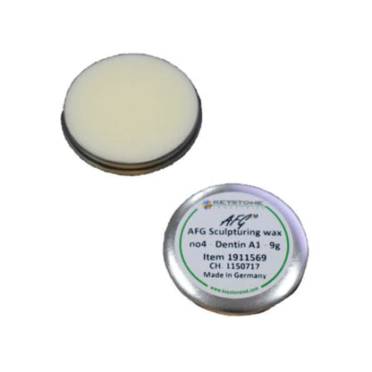 Keystone - AFG Aesthetic Translucent Sculpturing Wax - #4 Dentin A1, 9 g. Used **Discontinued