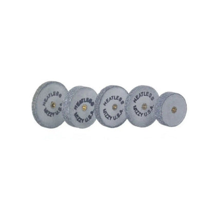 Keystone - Mizzy Heatless Grey Regular Heatless Wheels #5, 7/8" x 1/8", made of Silicon **Discontinued see KEY-1900140"
