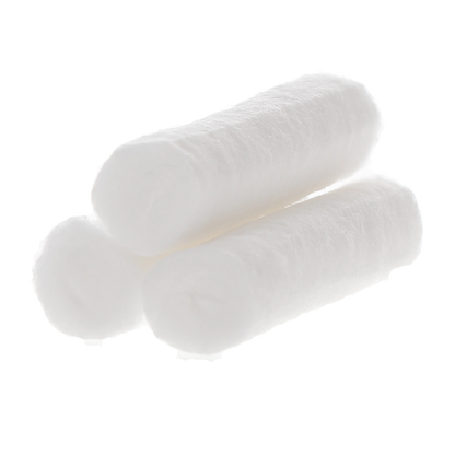 Medicom - Distech Plain Wrapped Cotton Rolls 1-1/2" x 3/8", #2 Medium Non-Sterile, 2000/Box