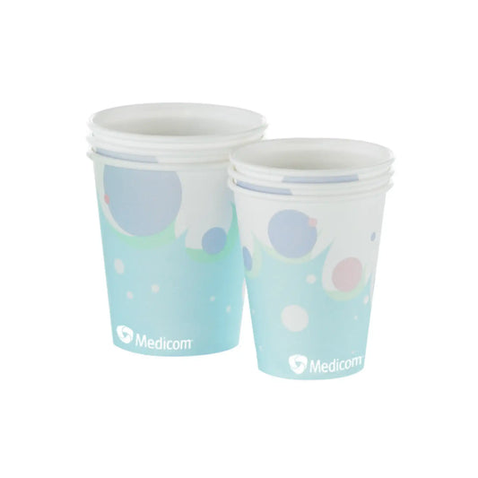 Medicom - Medicom Bubbles 5 oz. Poly Coated Paper Cups, Case of 1000
