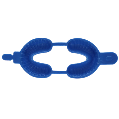 Plasdent - Fluoride Trays - Double Arch, Large Blue 100/Pk. An easy-to-use fold