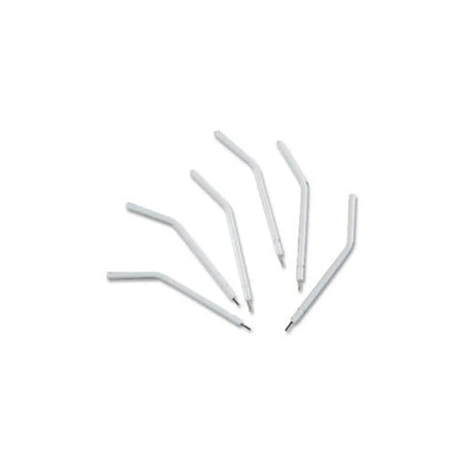 Plasdent - AcuTips Disposable Universal Air/Water Syringe Tips, 3-Way White Plastic