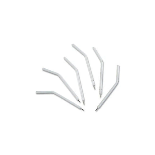 Plasdent - AcuTips Disposable Universal Air/Water Syringe Tips, 3-Way White Plastic
