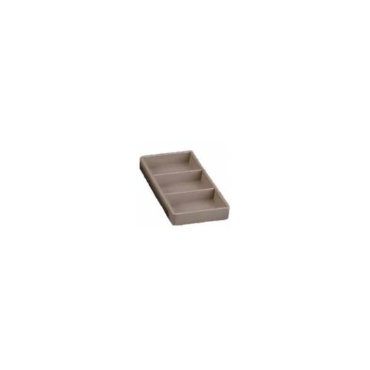 Plasdent - BEIGE Cabinet Organizer #20, 8"L x 4"W x 1"H. Steam and Chemical