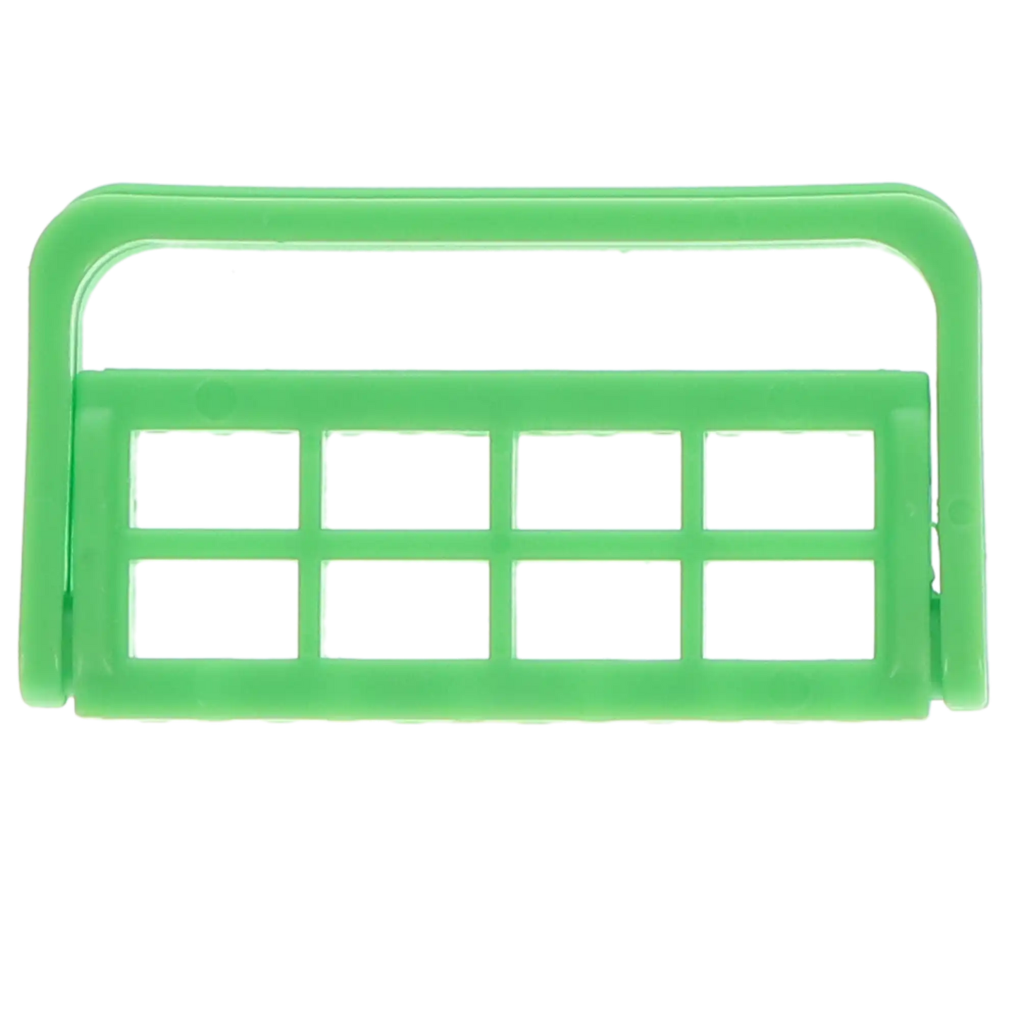 Plasdent - Bur Caddy - Neon Green 1/Pk. Adjustable Bur Caddy. Designed to hold