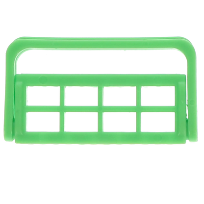 Plasdent - Bur Caddy - Neon Green 1/Pk. Adjustable Bur Caddy. Designed to hold