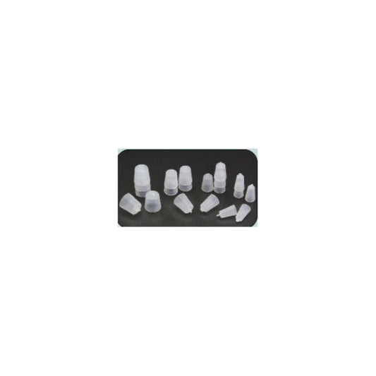 Plasdent - BU-UP Core Forms, Assorted Sizes, Clear Plastic, Package of 100