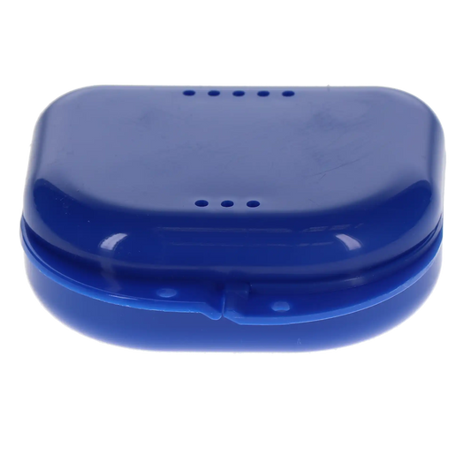 Plasdent - Chroma Retainer Box - Dark Blue, 3-1/8"W x 3"L x 1"H, Package of 12 Boxes
