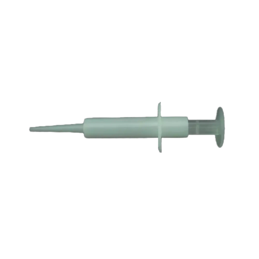 Plasdent - Disposable Impression Syringes With Longer Tip, Clear, Longer 1 1/2"