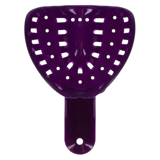 Plasdent - Excellent-Colors Ortho Impression Trays - Perforated #6 Adult Large Upper