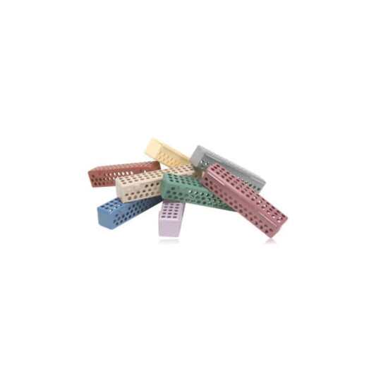 Plasdent - Instrument Steri Container - Gray, 8" x 1-3/4" x 1-34", with Snap Shut