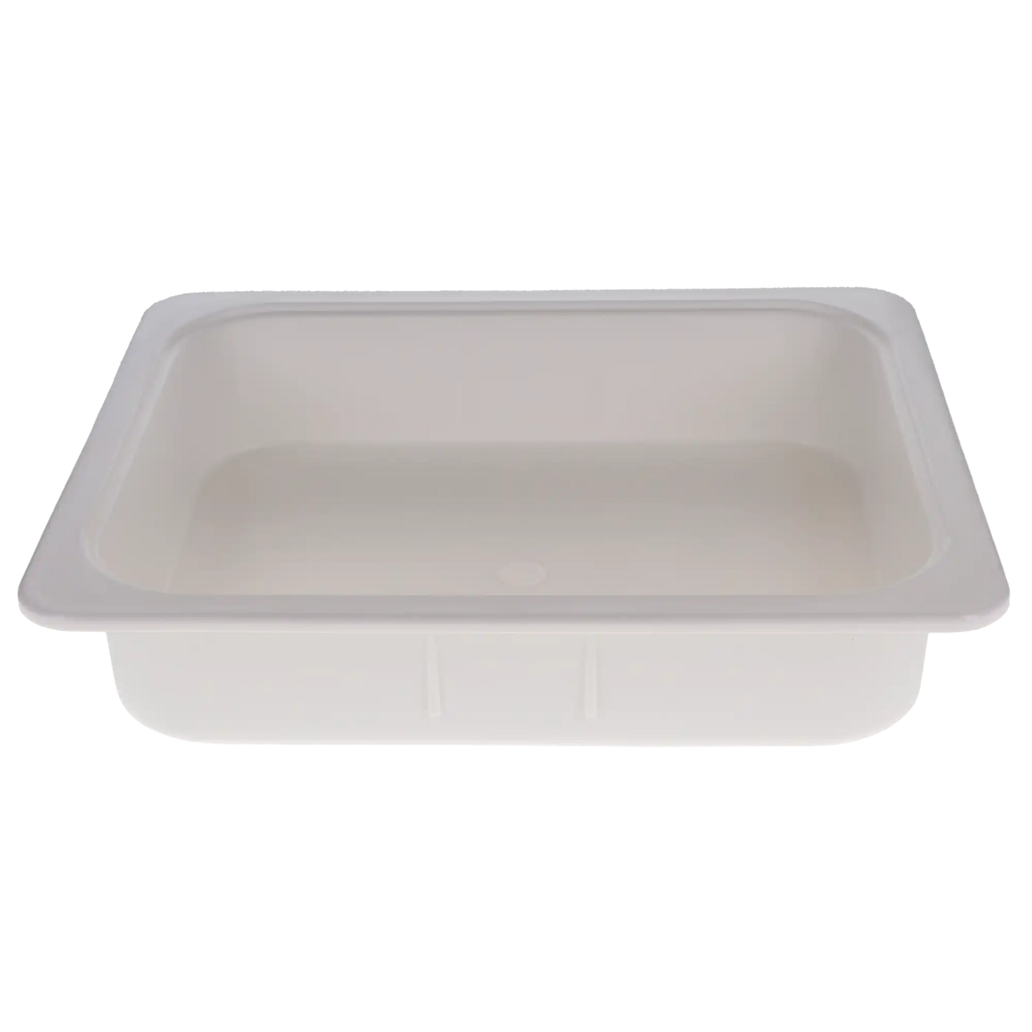 Plasdent - Operation Tub WHITE 9-3/8" x 11-1/2" x 2-5/8" with 3/4" Lip