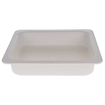 Plasdent - Operation Tub WHITE 9-3/8" x 11-1/2" x 2-5/8" with 3/4" Lip
