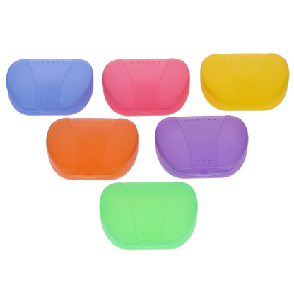 Plasdent - Retainer Boxes - Translucent Tropical Colors 12/Box. Feature precise