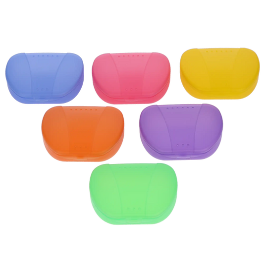 Plasdent - Retainer Boxes - Translucent Tropical Colors 12/Box. Feature precise