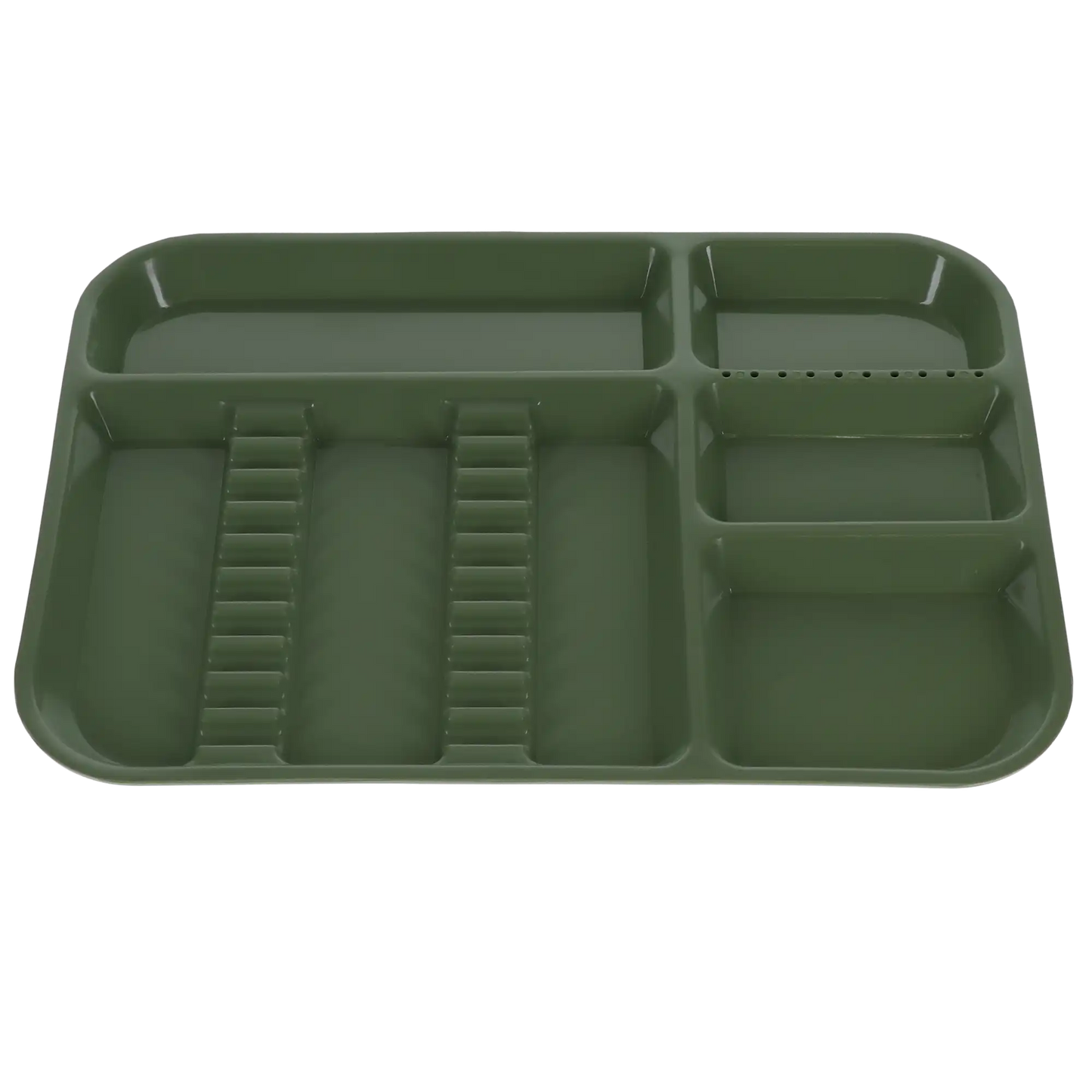 Plasdent - Set-up Tray Divided Size B (Ritter) - Green, Plastic, 13-1/2" X 9-5/8"