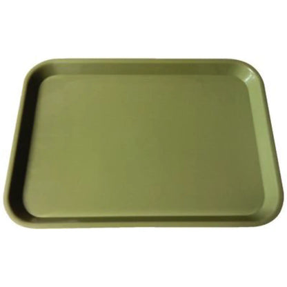 Plasdent - Set-up Tray Divided Size B (Ritter) - Neon Green, Plastic, 13-1/2" x