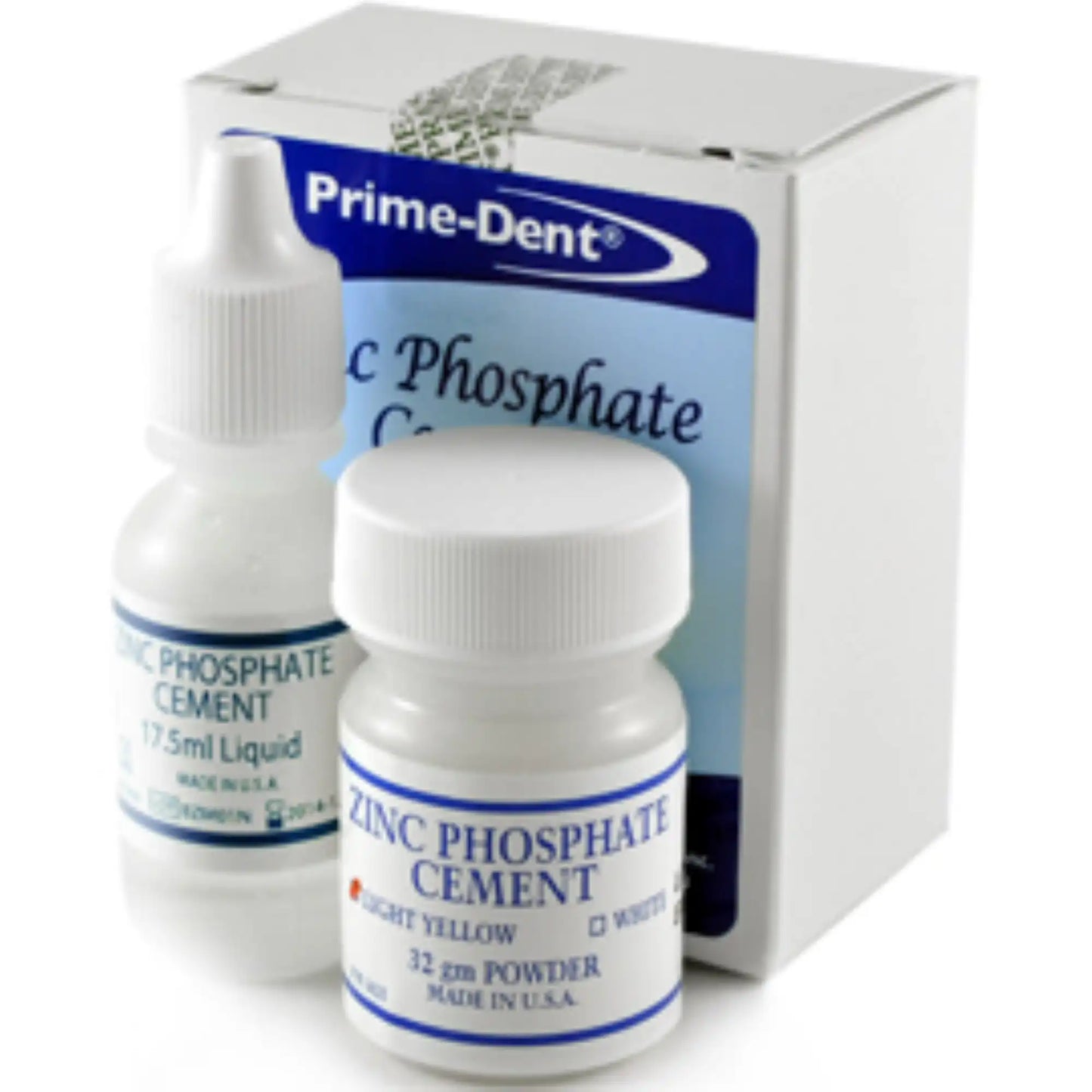 Prime-Dent - Zinc Phosphate Cement, a very high strength permanent cement, light