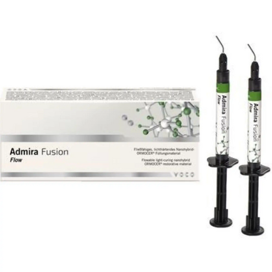 Voco - Admira Fusion Flow A3, 2 x 2 gm Syringes. Flowable, all ceramic-based universal