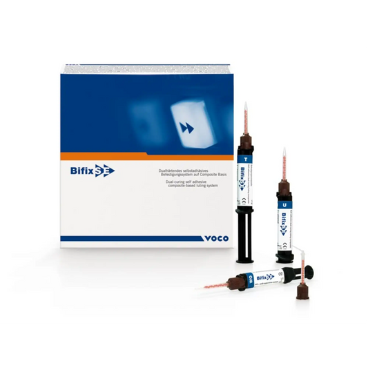 Voco - Bifix SE Luting Cement - Transparent, 5 g QuickMix Syringe, Mixing & Intraoral