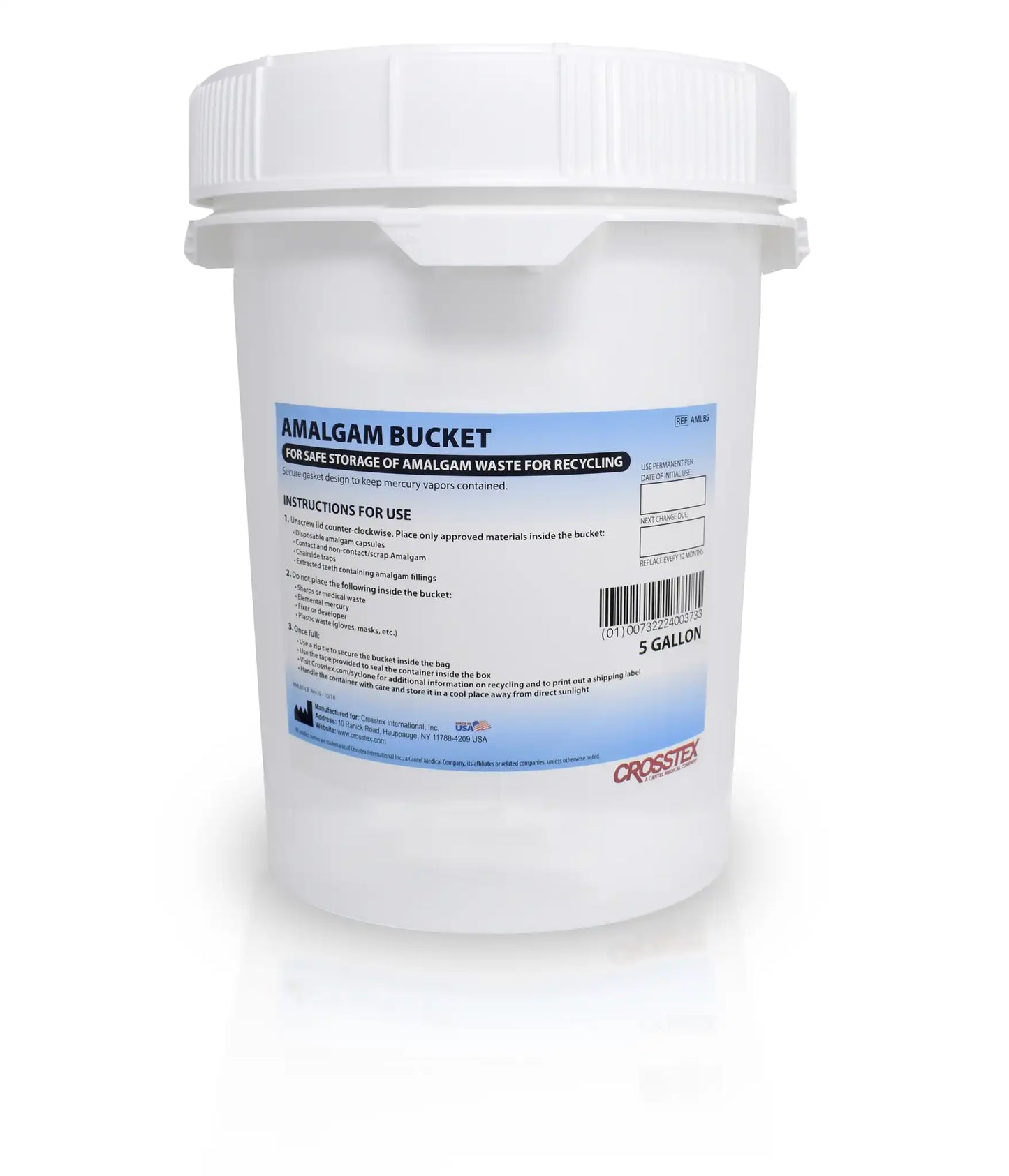 Crosstex - Amalgam Bucket 5g