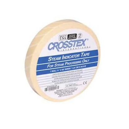 Crosstex - Steam Indicator Tape Lead-Free 1" x 60yd/Roll **Discontinued see CR-STLF24MM
