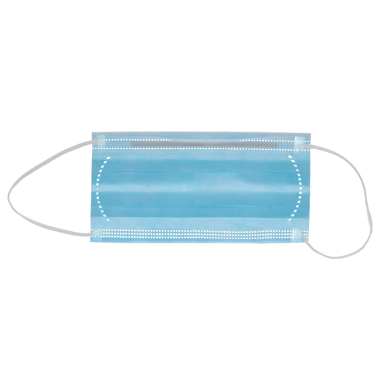 Medicom - SafeMask FreeFlow Level-2 Masks 50/Bx Blue