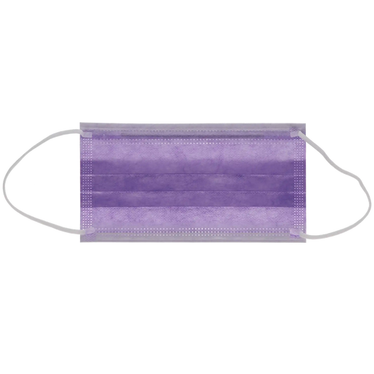Medicom - SafeMask SofSkin Level-3 Masks 50/Bx Lavender