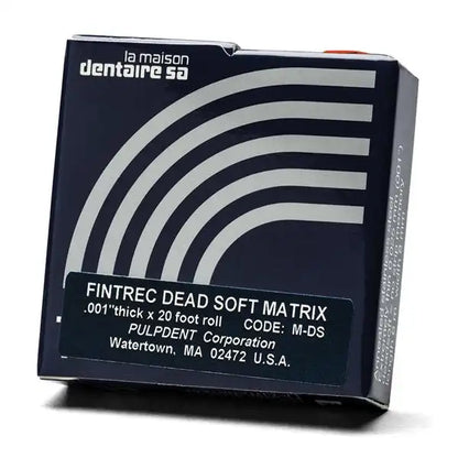 Pulpdent - Fintrec Dead Soft Matrix Strips .001" 20ft