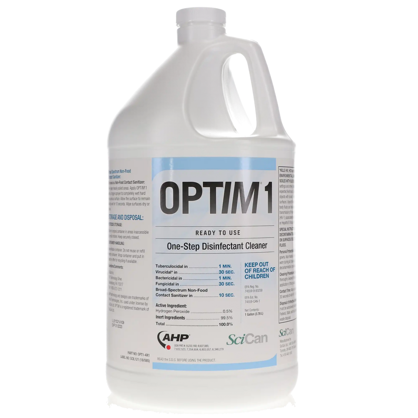 SciCan - Optim 1 Disinfectant Gallon