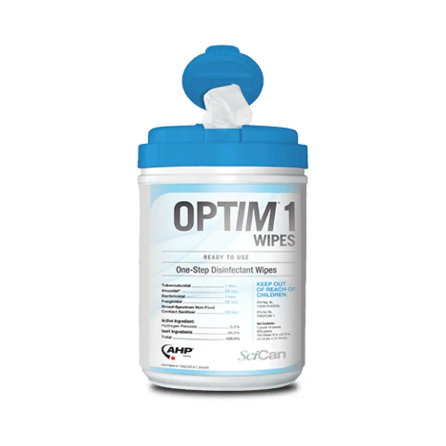 SciCan - Optim 1 Wipes Unscented (SCI33W12)