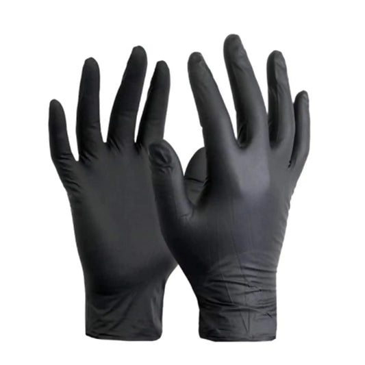 Aurelia Absolute Black Nitrile Gloves Small 200/Box
