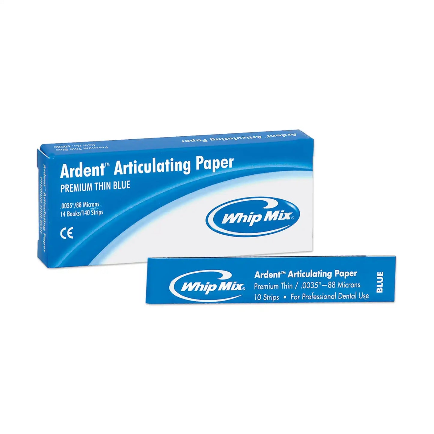 Whip-Mix - Ardent Articulating Paper Premium Thin Blue 140/Strips